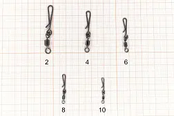 Вертлюжок Fish Season с быстросъёмной застежкой Hanging-B