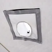 Палатка зимняя куб Следопыт 1.9х1.9 м,  h-2.05 м, 3 слоя, цв. синий/белый