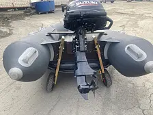 Транцевые колеса на струбцинах "Спрут" универсал