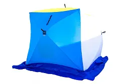 Палатка для зимней рыбалки СТЭК КУБ-2 трехслойная