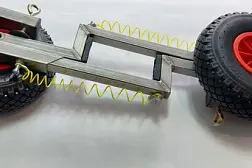 Транцевые колеса на струбцинах "Спрут П" (нерж.)