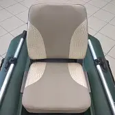 Кресло в лодку мягкое с поворотным механизмом