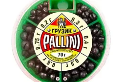 Набор рыболовных грузил PALLINI №2 70 г