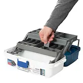 Ящик рыболовный ЯР-2 (380*190*180) 2 лотка