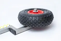 Транцевые колеса на струбцинах для лодок ПВХ