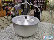 Котелок туристический 4.5 л цилиндрический (AL)