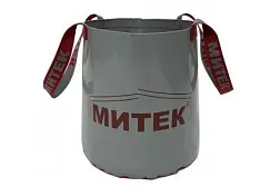 Ведро Митек БЕЗ крышки 30х30 см (серое)