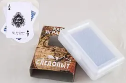 Карты игральные Следопыт (пластиковые)
