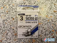 Крючки OWNER 50355 Chinu w/Eye