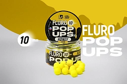 Бойлы насадочные плавающие Ultrabaits "Fluro Pop Ups" 10 мм, 30 г