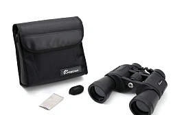 Бинокль Следопыт 10х50 черный