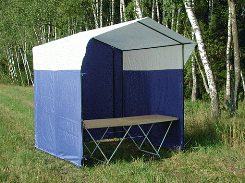 Торговая палатка Митек "Домик" 1.5 х 1.5 м