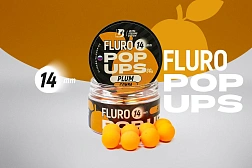 Бойлы насадочные плавающие Ultrabaits "Fluro Pop Ups" 14 мм, 30 г