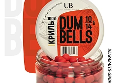 Дамбелсы насадочные тонущие Ultrabaits Dumbells "Classic" 10х14 мм, 100 г