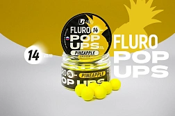 Бойлы насадочные плавающие Ultrabaits "Fluro Pop Ups" 14 мм, 30 г