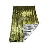 Термоодеяло Следопыт 160х210 см, серебро/золото