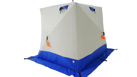 Зимняя палатка Сибтермо SibFisher 2.3х2.3 + пол пвх