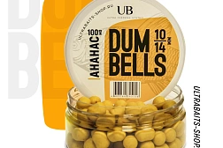 Дамбелсы насадочные тонущие Ultrabaits Dumbells "Classic" 10х14 мм, 100 г