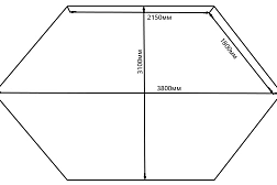 Шатёр туристический SibTravel Комфорт