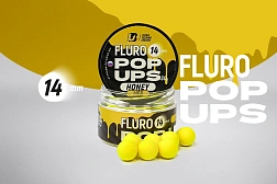Бойлы насадочные плавающие Ultrabaits "Fluro Pop Ups" 14 мм, 30 г
