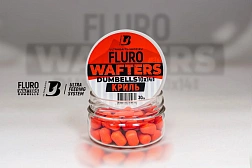 Дамбелсы насадочные нейтральные Ultrabaits "Fluro Wafters" Dumbells 10х14 мм, 30 г