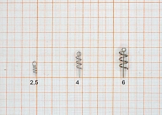 Спираль с направляющей для фиксации приманки