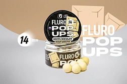 Бойлы насадочные плавающие Ultrabaits "Fluro Pop Ups" 14 мм, 30 г