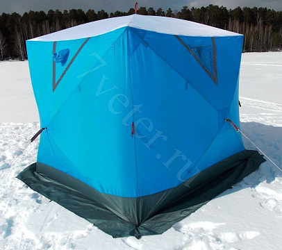 Палатка для зимней рыбалки Викинг КУБ-4 двухслойная