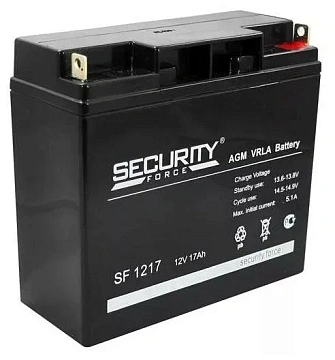 Аккумулятор Security Force 12V 17Ah