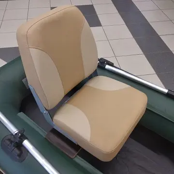 Кресло в лодку мягкое с поворотным механизмом