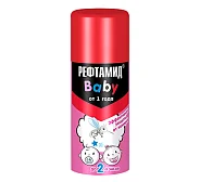 Аэрозоль от комаров для детей Рефтамид BABY Аэрозоль от комаров для детей Рефтамид BABY