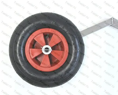 Транцевые колёса для лодки, диаметр 310 мм изогнутые (НДНД)