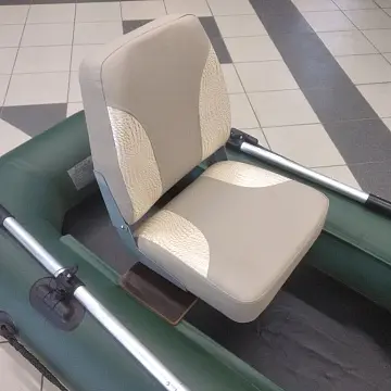 Кресло в лодку мягкое с поворотным механизмом