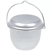 Котелок штампованный алюминий 2.5 л (конический) Котелок штампованный алюминий 2.5 л (конический)