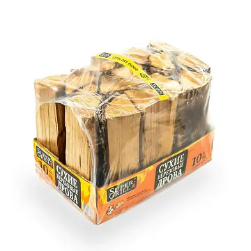 Сухие березовые дрова SuperGrill (10 кг)