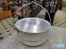 Котелок туристический 6.0 л алюминиевый (Калитва) Котелок туристический 6.0 л алюминиевый (Калитва)