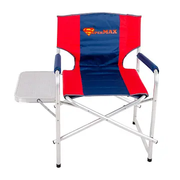 Кресло кемпинговое складное SuperMAX со столиком