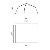 Походный тент-шатер BTrace REST Походный тент-шатер BTrace REST